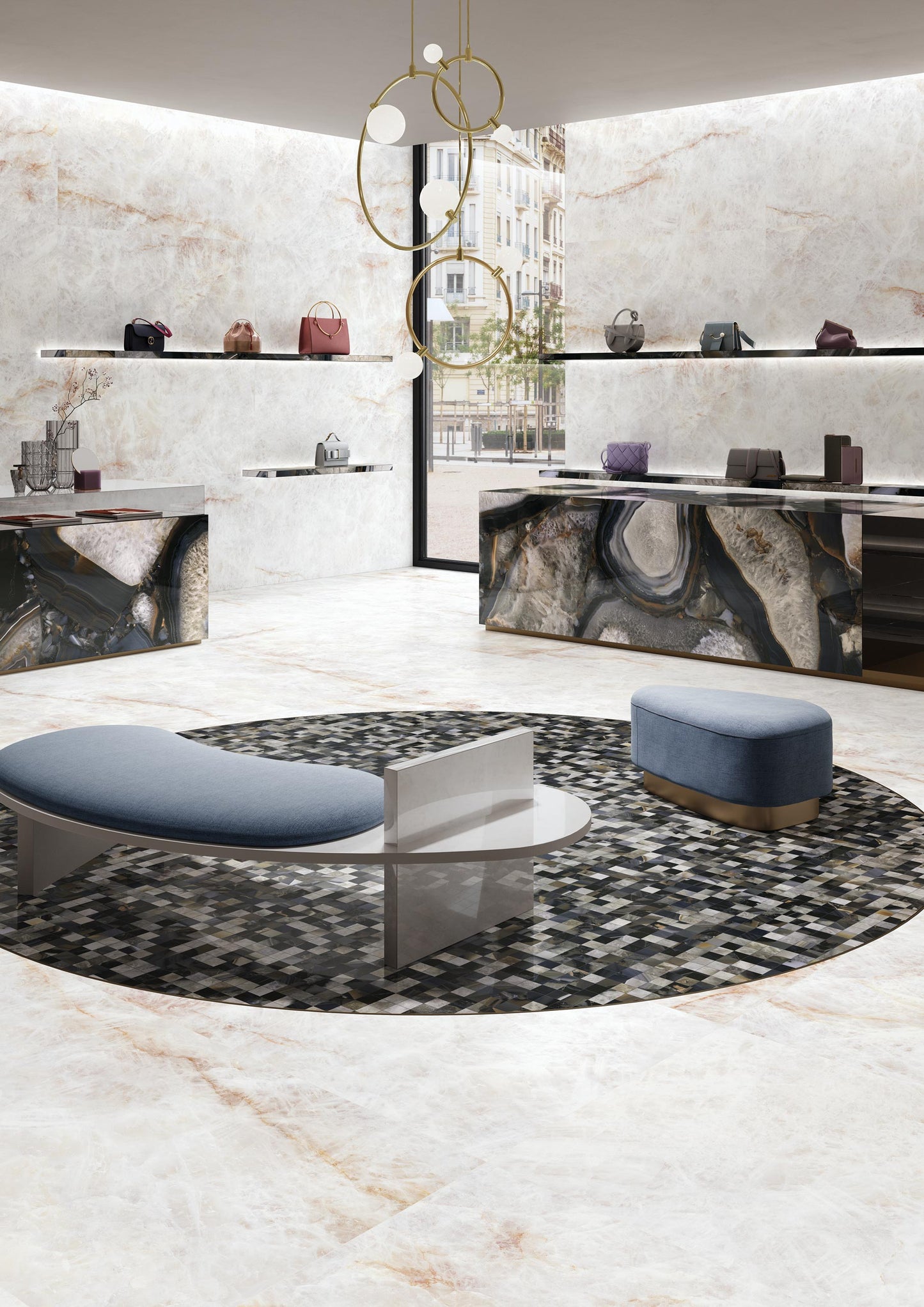 Marmi Crystal Ambra (Naturale)