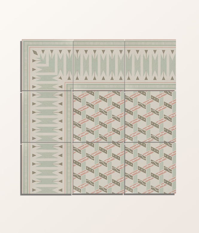 Aventuras Porcelain Malla Olive