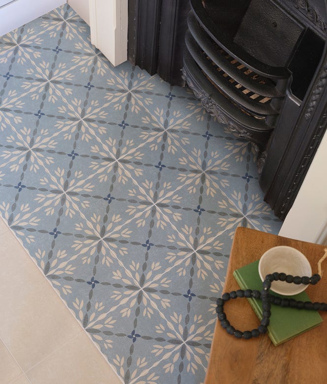 Aventurasporcelain  Porto Blue