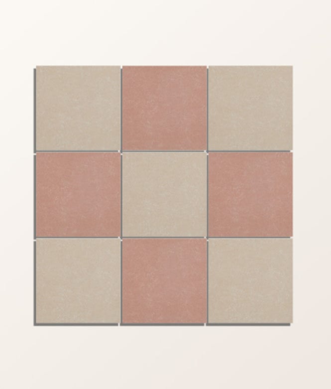 Aventuras Porcelain Rose Field Tile