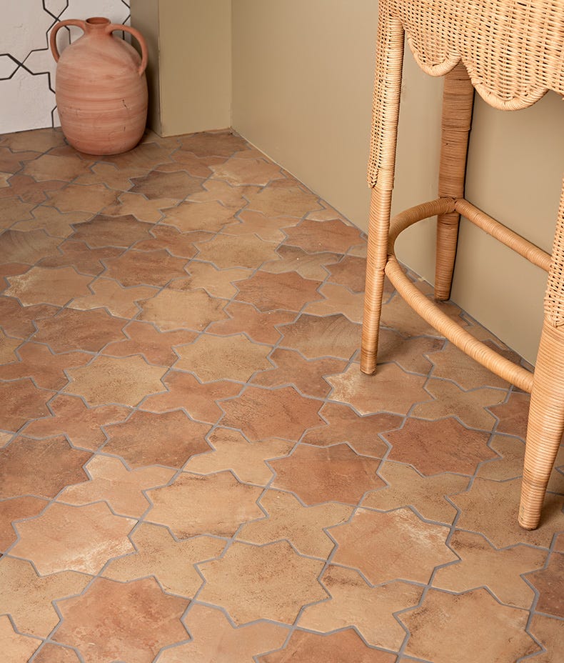 Fez Porcelain Cotto Cross