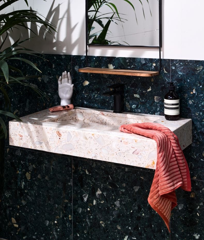 Rialto Terrazzo Foscari Honed Finish