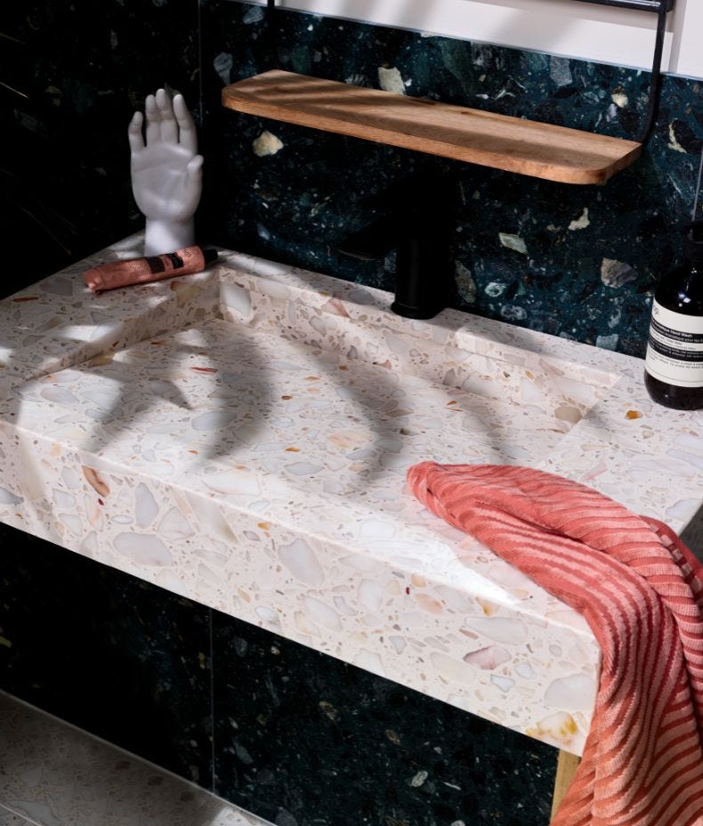 Rialto Terrazzo Foscari Honed Finish