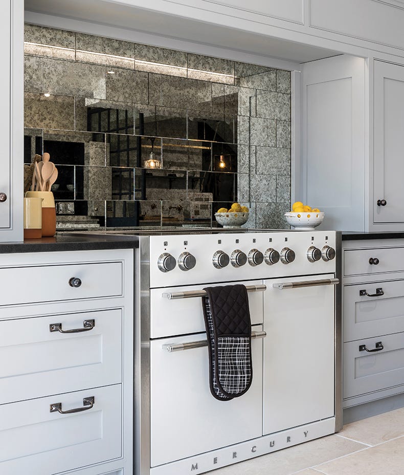 Rococo Mirror Mercury