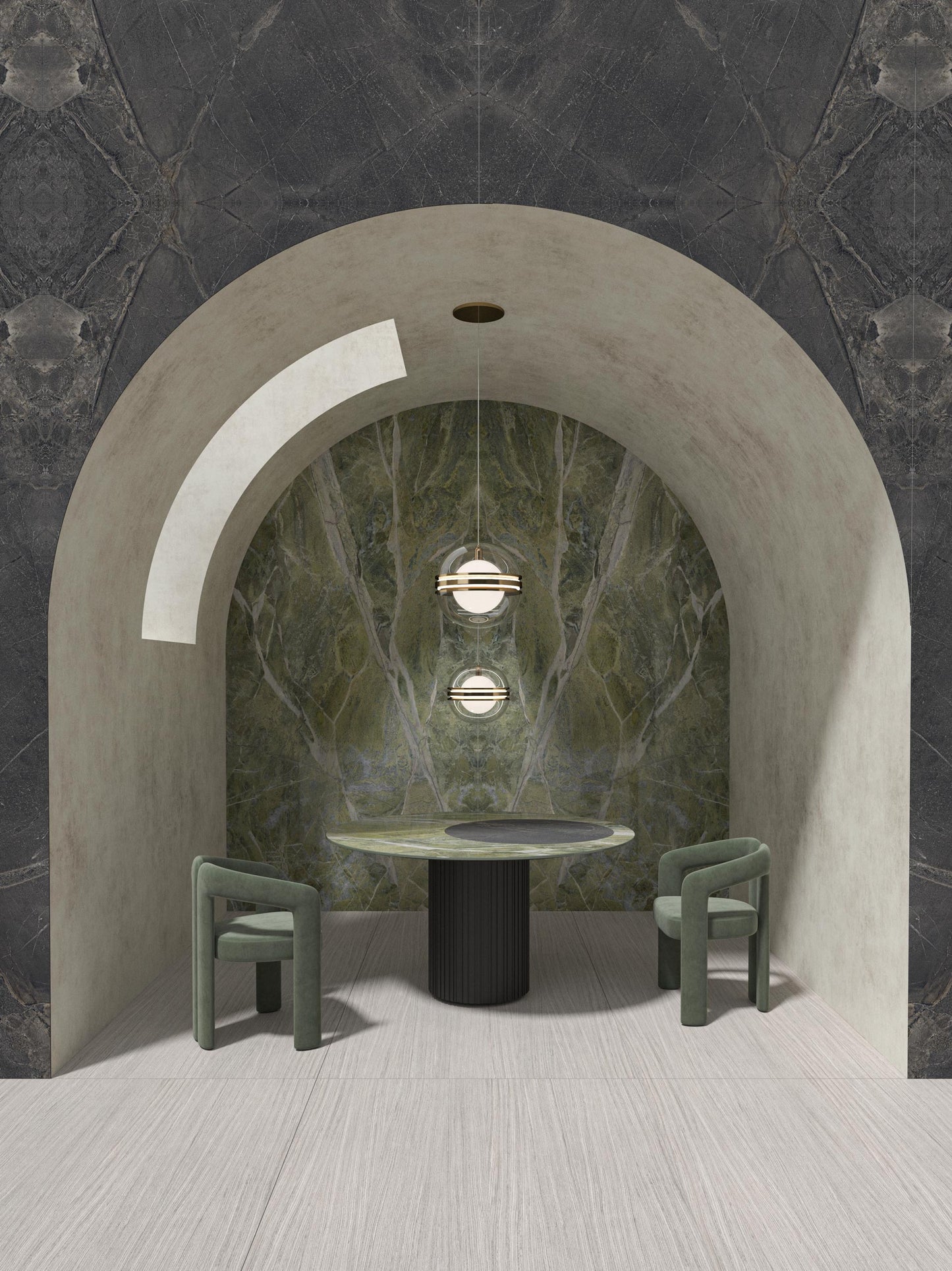 Pietre Infinita Stone Bookmatched (Brushed)