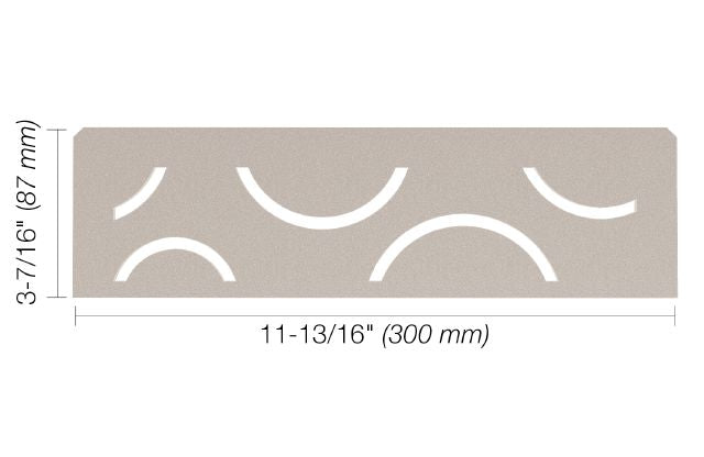 Schluter Shelf N S1 Curve Design