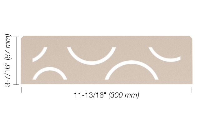 Schluter Shelf N S1 Curve Design