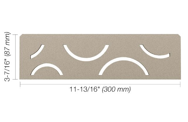 Schluter Shelf N S1 Curve Design