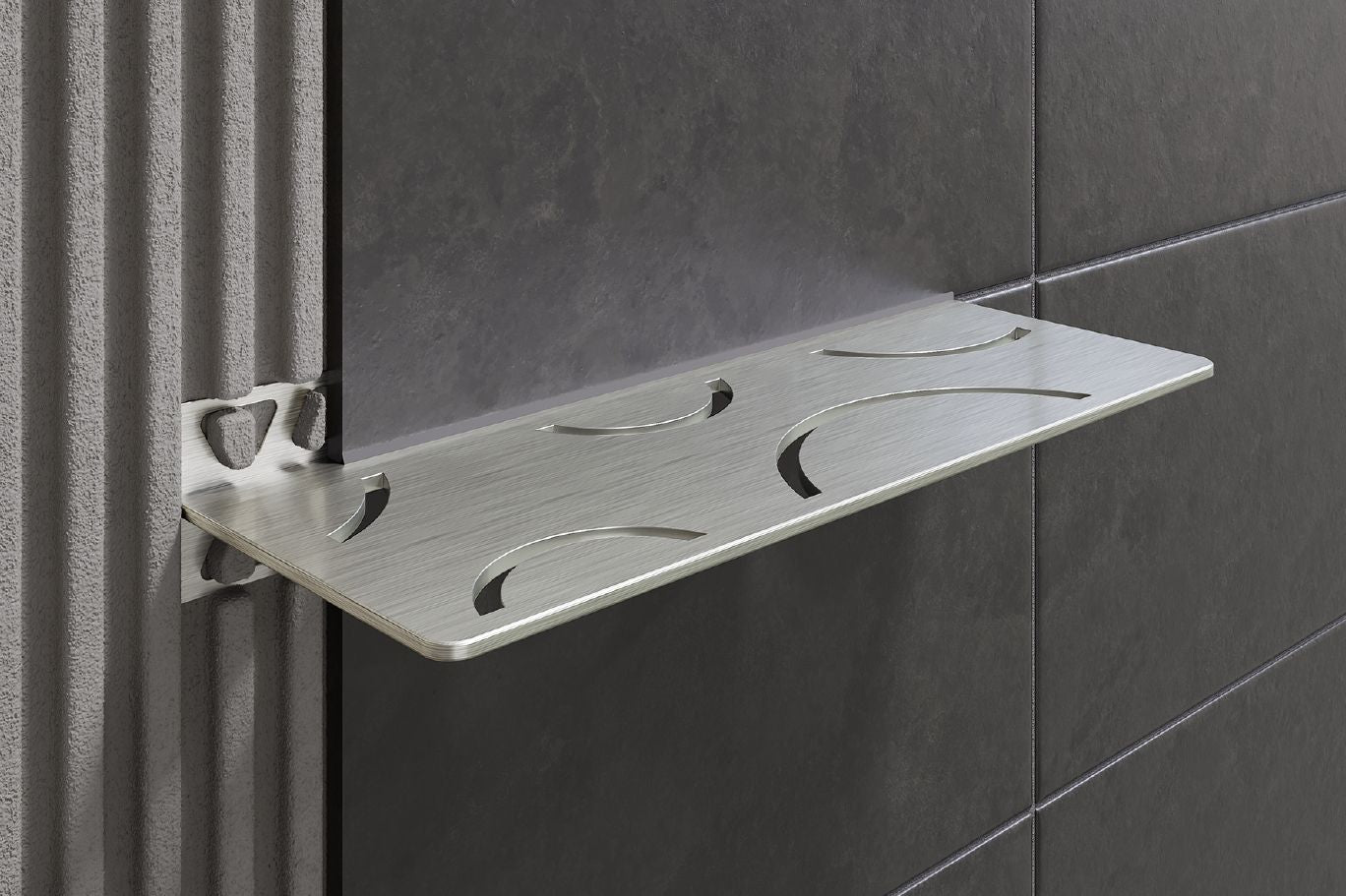 Schluter Shelf W S1 Curve Design