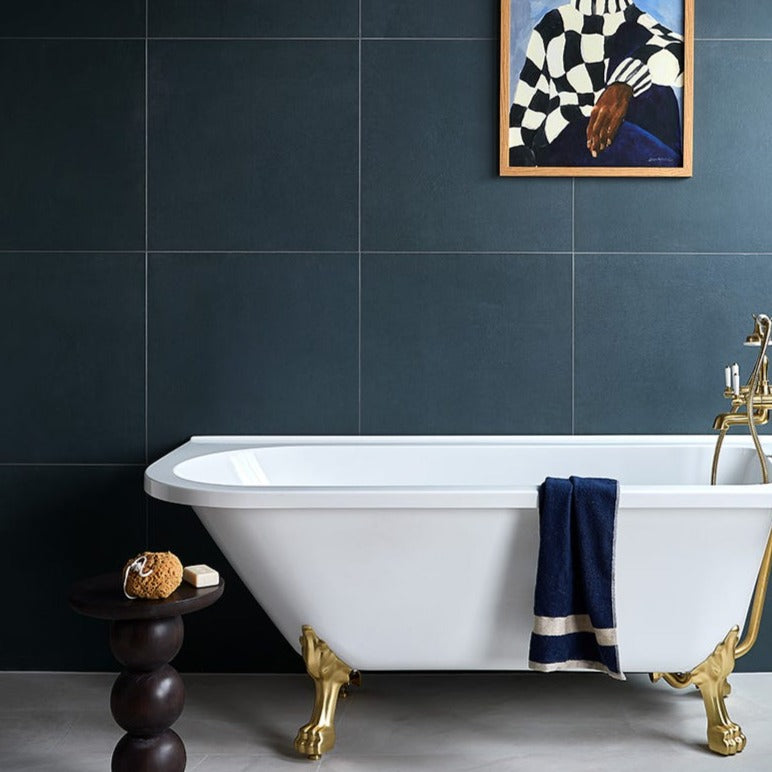 Stucco Blue Textured Finish