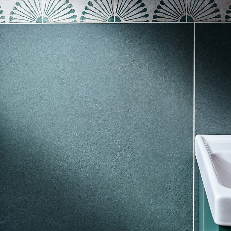 Stucco Green Textured Finish