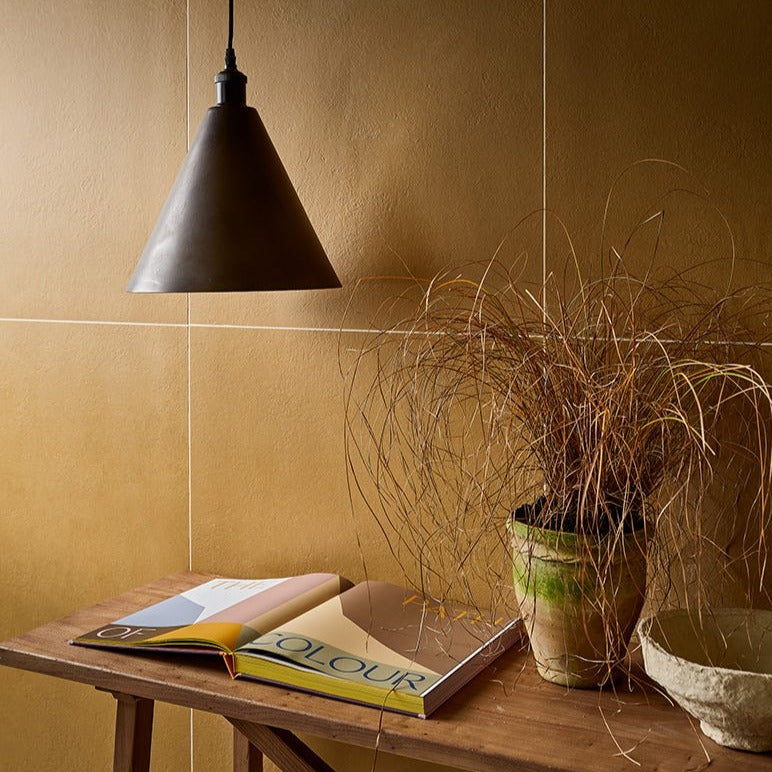 Stucco Mustard Textured Finish
