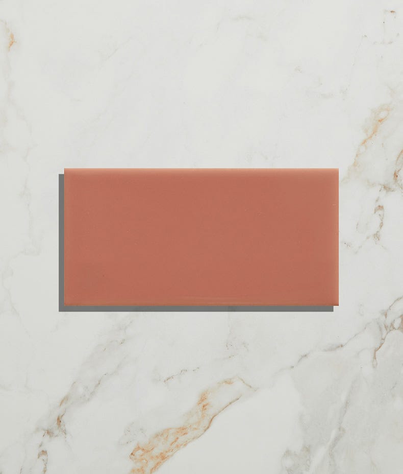 Tunstall Ceramic Brick Coral
