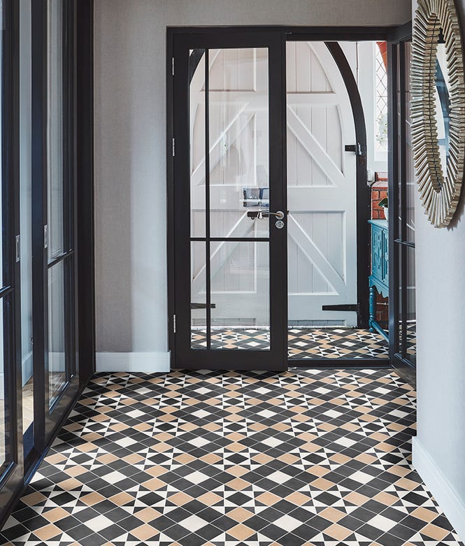 Victorian Style Floor Finchley Sandstone Textured Finish