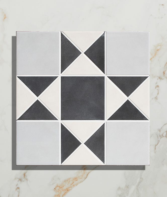 Victorian Style Floor Finchley Soft Grey Textured Finish