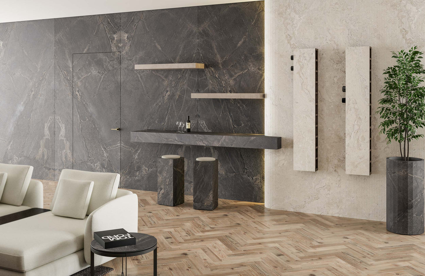 Pietre Infinita Stone Bookmatched (Naturale)