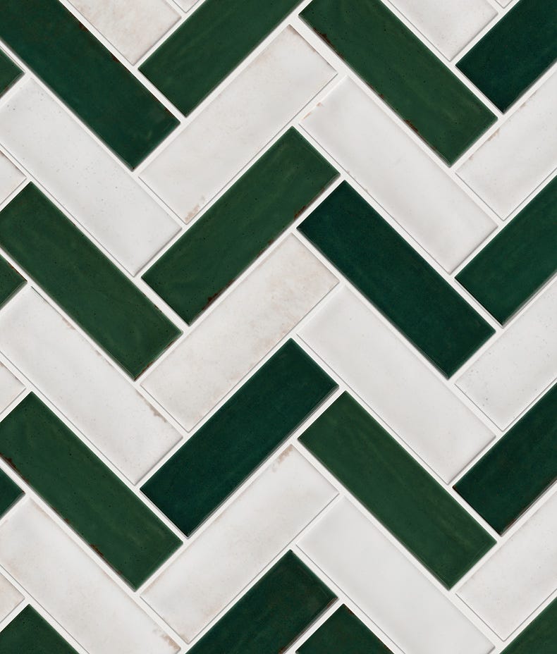 Petite Porcelain Green