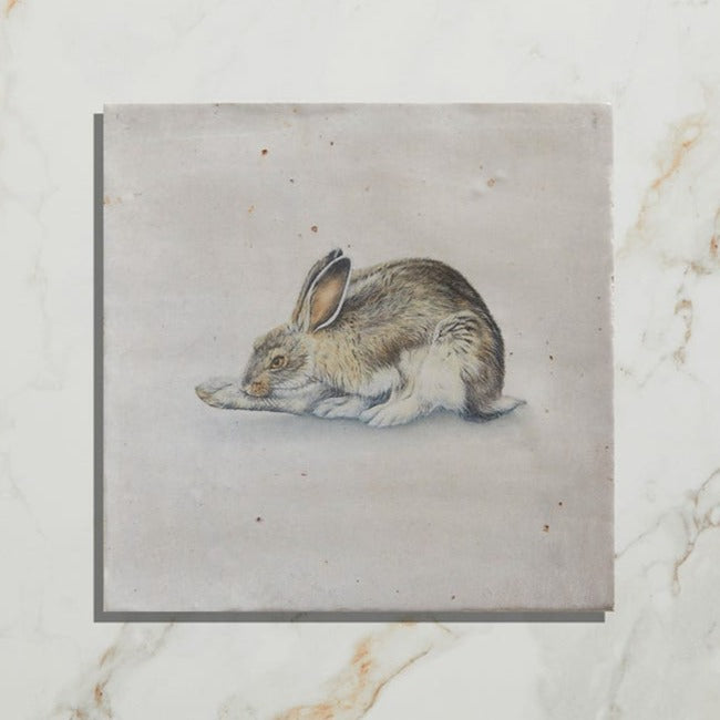 Wiltshire Hares by Joanna May (On Nuance Base) Satin Finish