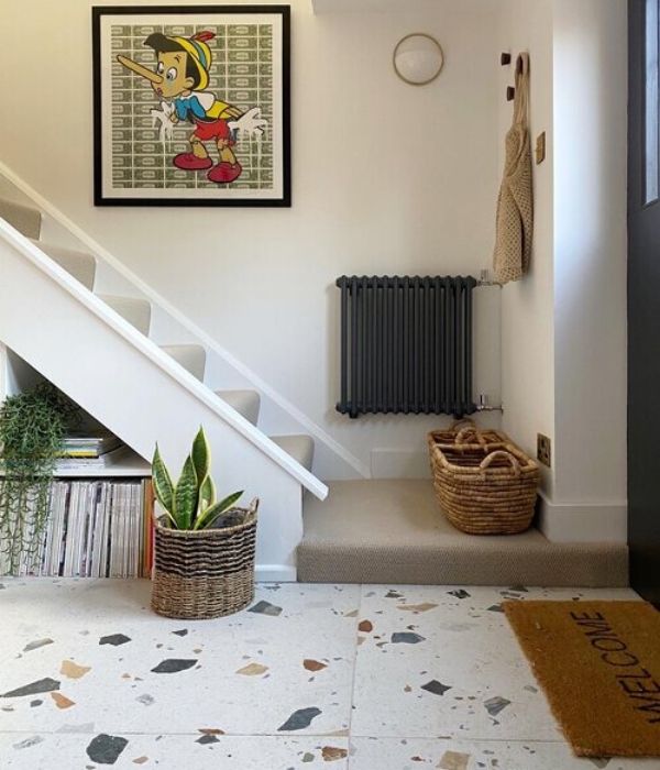 Piazza Porcelain Geo Pearl