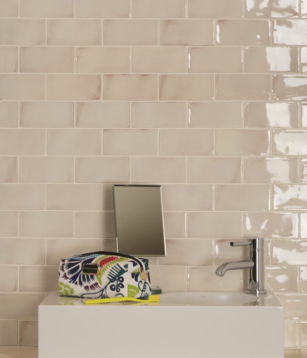 Seaton Crackle Ceramic White Sands