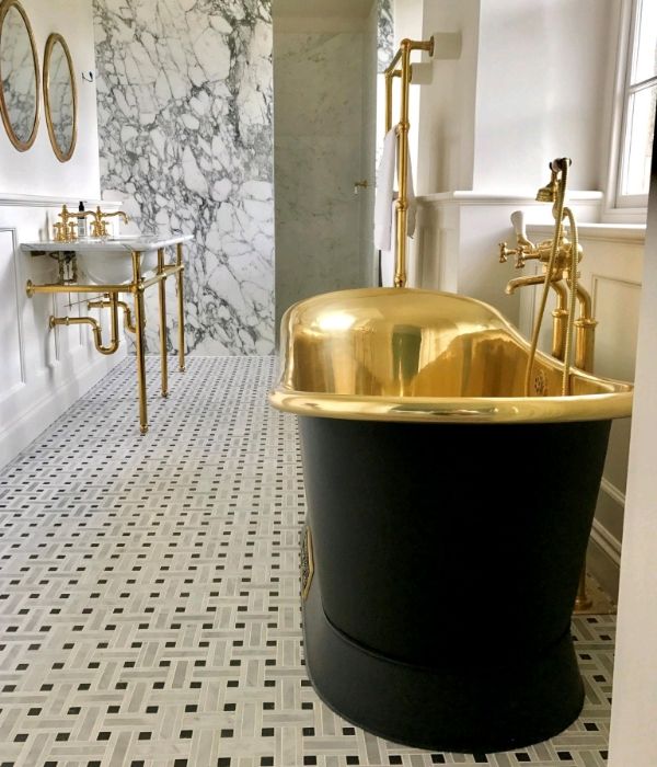 Zen Marble Grand Basket Weave Marble Mosaic