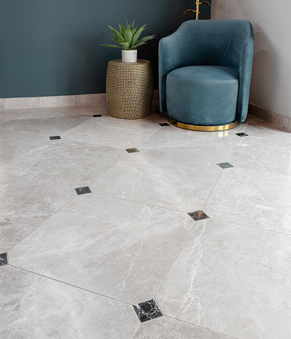 Angora Marble Honed Finish