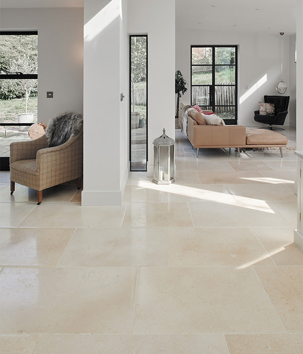 Bergamo Limestone Distressed Finish