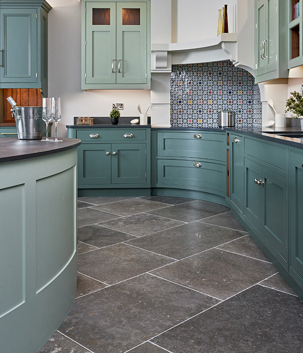 Corfe Limestone Tumbled Finish