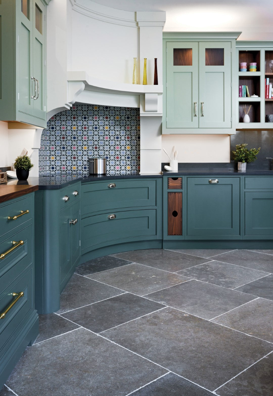 Kimmeridge Limestone Tumbled & Etched Finish