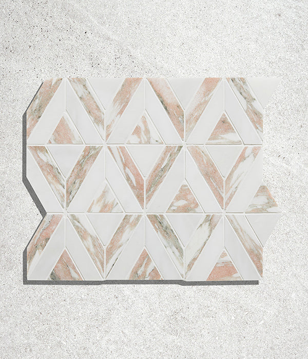 East Java Flamingo Marble Temple Honed Finish