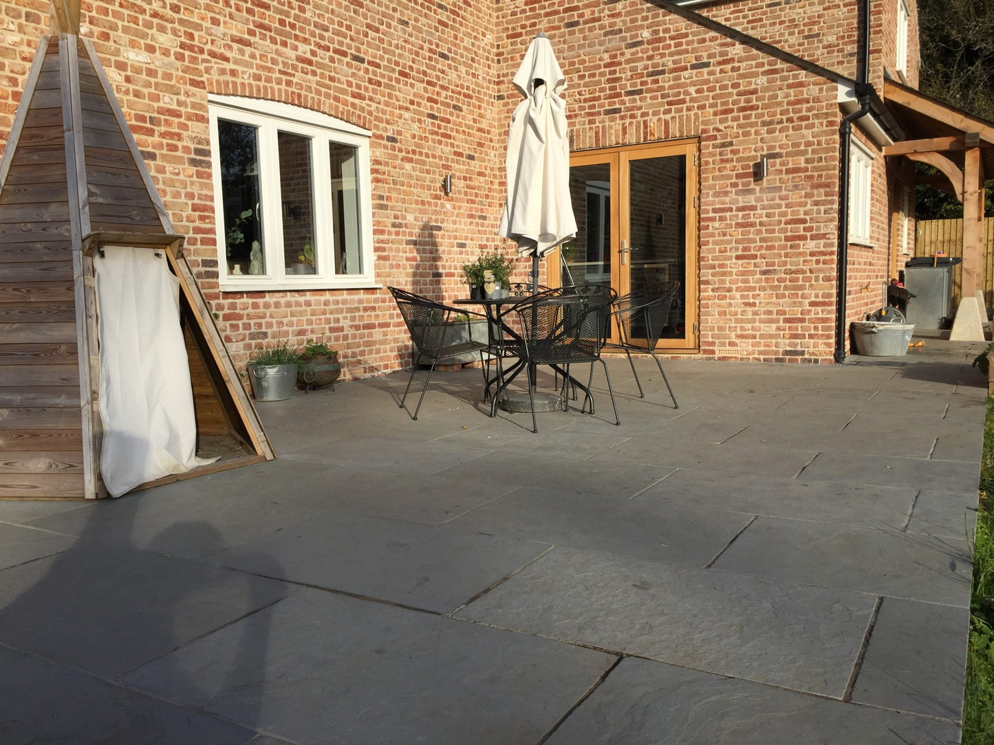 Tyrone Limestone Seasoned Finish