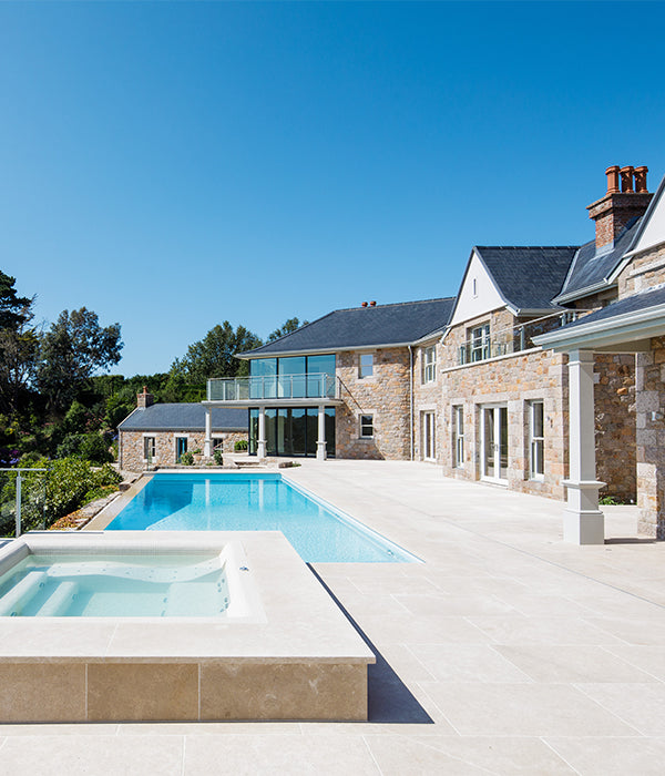 Hamlet Limestone Tumbled & Etched Finish