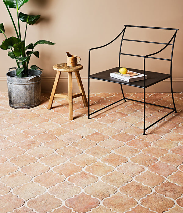 Marlborough Arabesque Terracotta Handmade Finish