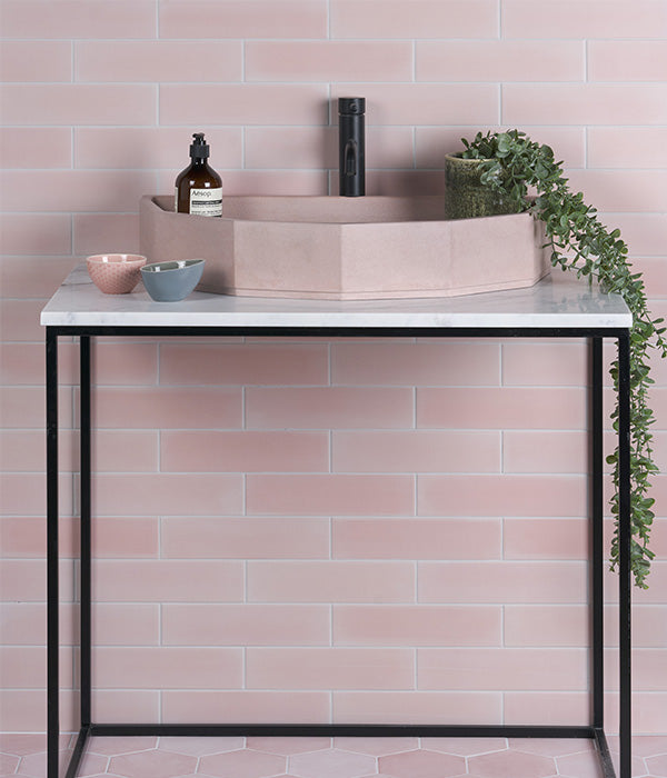 Medina Brick Porcelain Rosa