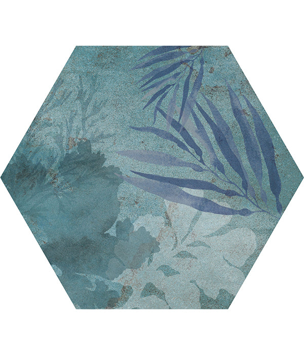 Mermaid’s Garden Porcelain Hexagon