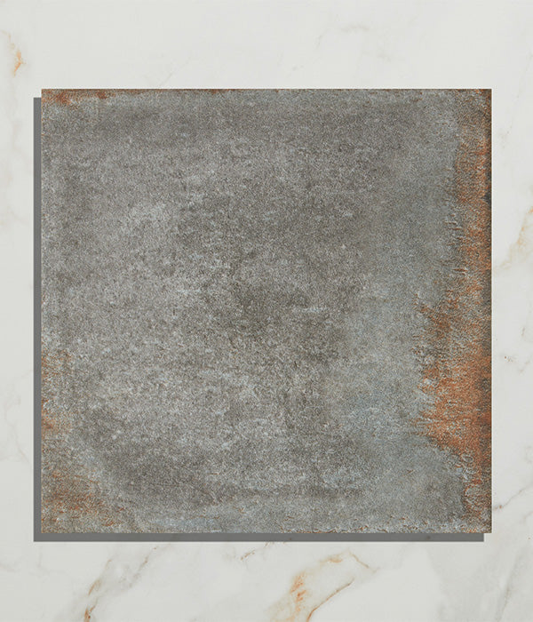 Osterley Porcelain Textured Square Black