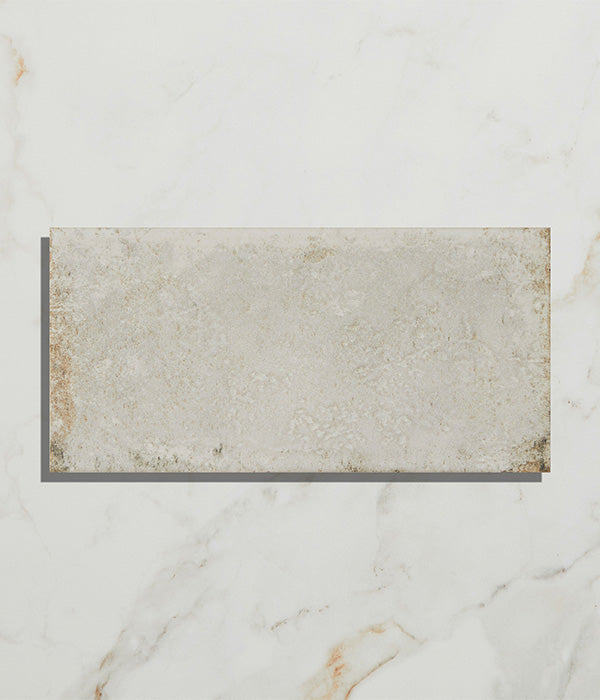 Osterley Porcelain Textured Brick White