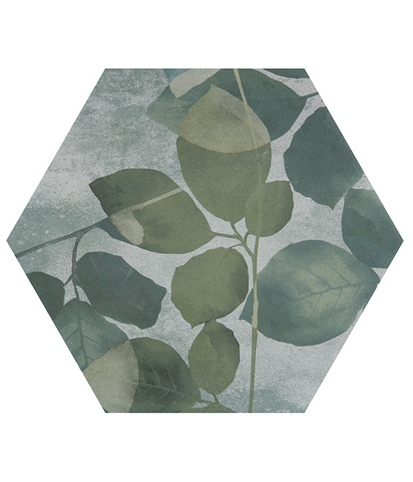 Woodland Glade Porcelain Melange Green