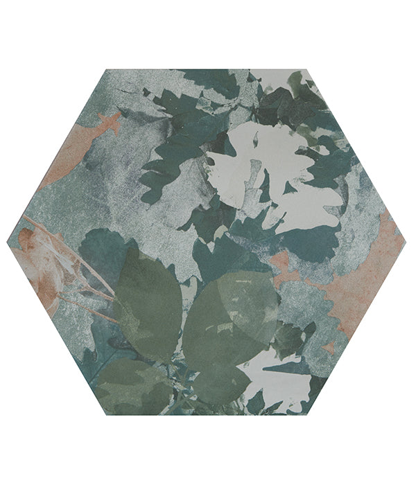 Woodland Glade Porcelain Melange Green