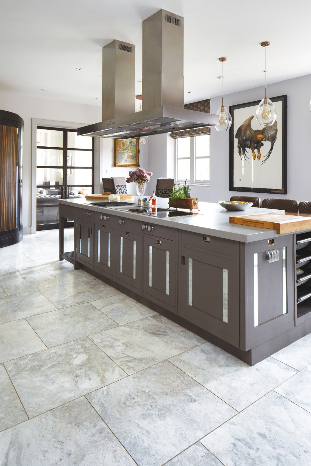 Taj Mahal Marble Honed Finish