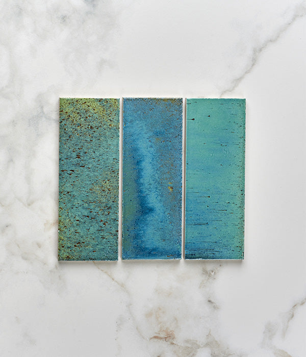 Pottery Porcelain Ocean Blue