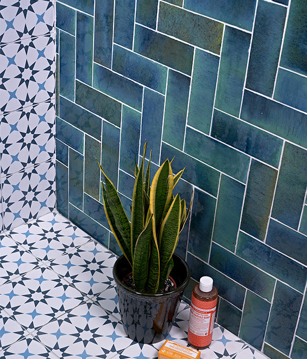 Pottery Porcelain Ocean Blue