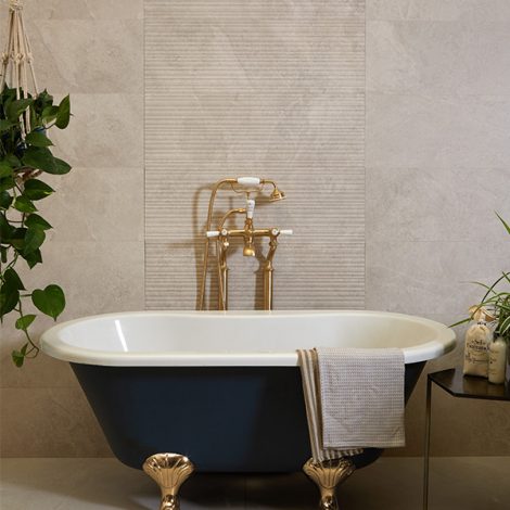 PORTARE Riverside Wall Linear Perla Satin Finish