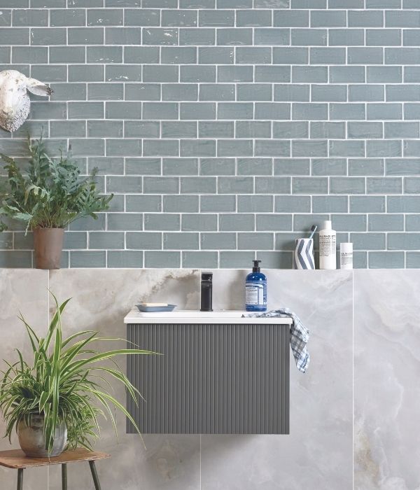 Seaton Crackle Ceramic Rock Pool