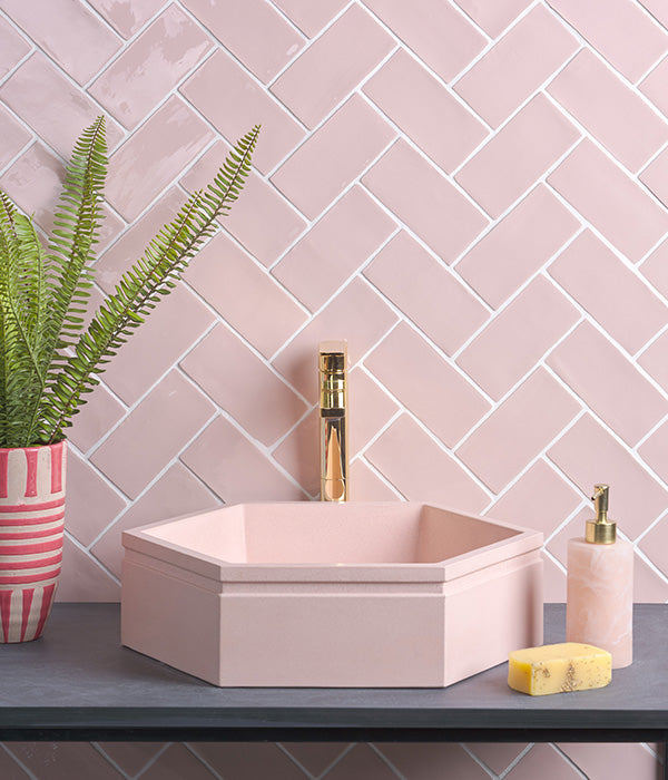 Seaton Ceramic Pink Sands