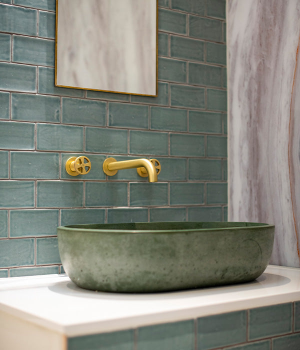 Seaton Crackle Ceramic Rock Pool