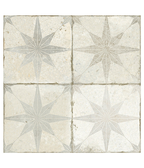Spitalfields Ceramic Retro Star White