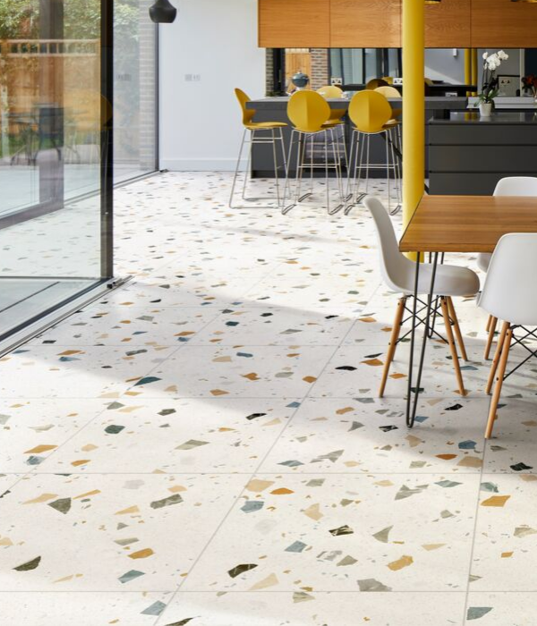 Piazza Porcelain Geo Pearl