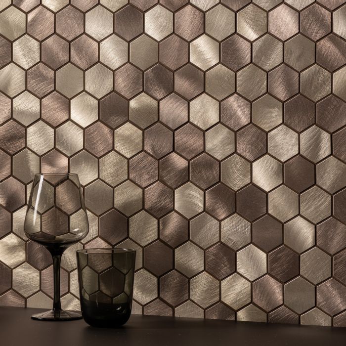 Telesto Beige Mix Hexagon Mosaic