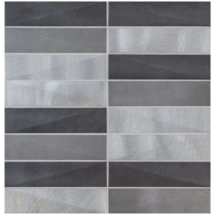 Dreadnought Brushed Aluminium Mosaic